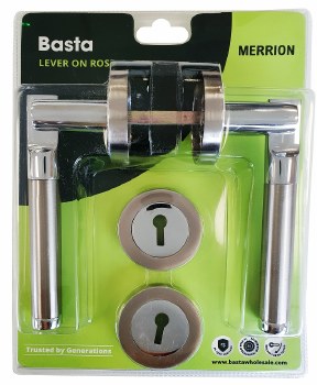 BASTA MERRION LEVER ON ROSE WITH ESCUTCHEON