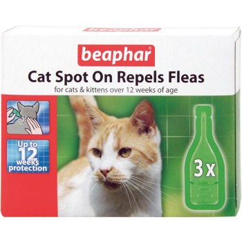 BEAPHAR CAT FLEA SPOT ON 12 WEEK