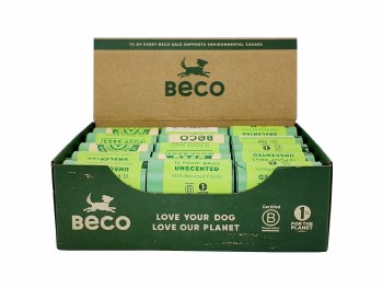 BECO UNSCENTED BAGS COUNTER DISP 30PC