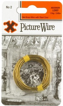 NO.2 BRASS PICTURE WIRE