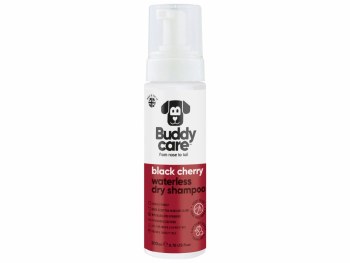 BUDDYCARE 200ML DRY SHAMPOO BLACK CHERRY