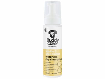 BUDDYCARE 200ML DRY SHAMPOO VANILLA AND SHEA BUTTER