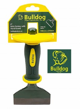 BULLDOG 4" BRICK BOLSTER AND  HAND GUARD
