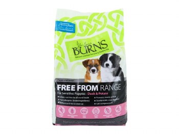 BURNS FREE FROM  PUPPY DUCK & POTATO BUCKWHEAT 6KG