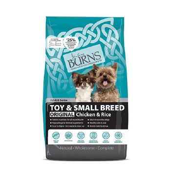 BURNS ORIGINAL TOY & SMALL DOG CHICKEN & RICE 2KG