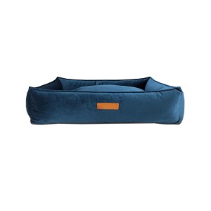 CHANELLE PET MEDIUM BLUE DOG BED - 62X53X16.5CM