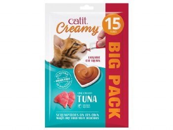 CATIT CREAMY TREATS TUNA 15PK
