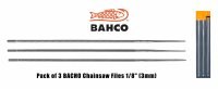 PK3 4.8MM 3/16 BAHCO CHAINSAW FILE 168-8-4.8-3P