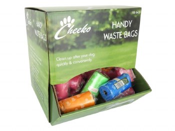 CHEEKO DOG WASTW BAG - ASSORTED COLOUR