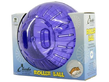 CHEEKO HAMSTER BALL BLUE 7"