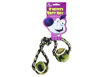 CHEEKO TENNIS BALL ROPE DUMBELL REG 30CM