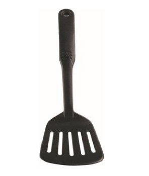 CHEF AID BLACK NYLON SLOTTED TURNER