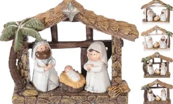CHRISTMAS NATIVITY SCENE - ASSORTED