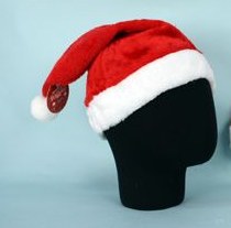 CHRISTMAS SANTA HAT 38CM