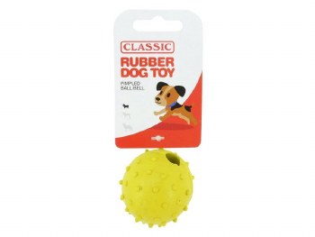 RUBBER PIMPLE BALL/BELL 4CM