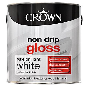 CROWN NON DRIP GLOSS 2.5L OIL BASED