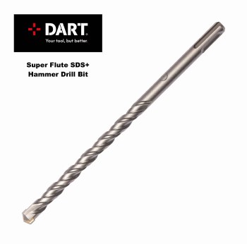 DART 7.0 X 210MM SUPER FLUTE SDS+ HAMMER DRILL BIT