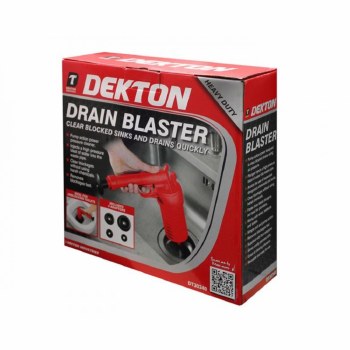 DEKTON DRAIN BLASTER WITH 4 ATTACHMENTS