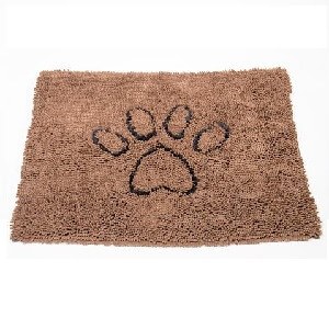 DOG GONE SMART DIRTY DOG DOORMAT - BROWN LARGE