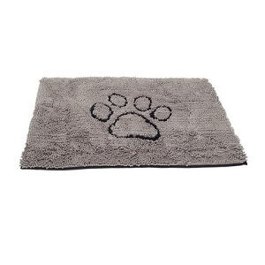 DOG GONE SMART DIRTY DOG DOORMAT LARGE - GREY