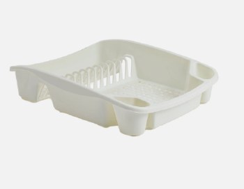 WHITEFURZE DISH DRAINER -  CREAM