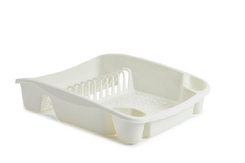 LARGE WHITEFURZE DISH DRAINER - CREAM