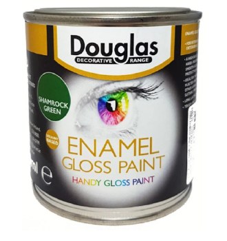 DOUGLAS ENAMEL GLOSS PAINT - SHAMROCK GREEN 250ML