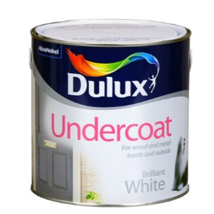 DULUX UNDERCOAT BRILLANT WHITE 2.5L