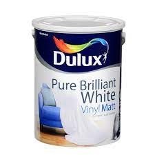 DULUX VINYL MATT PURE BRILLIANT WHITE 5L