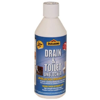 DURABOND DRAIN, TOILET AND URINAL UNBLOCKER 500ML