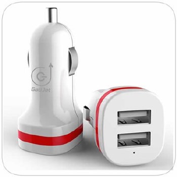 GADJET DUAL CAR CHARGER