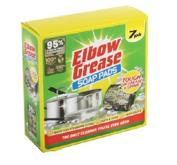 ELBOW GREASE SOAP PADS 7PACK