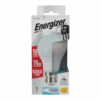 ENERGIZER 10.5W B22 LED GLS 1050LM DAYLIGHT (75W)