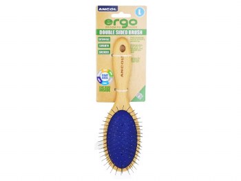 ERGO WOODEN DOUBLE SIDED BRUSH - LARGE