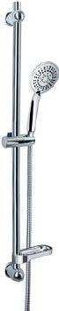 EUROSHOWERS SHOWER SET SILVERSET - CHROME