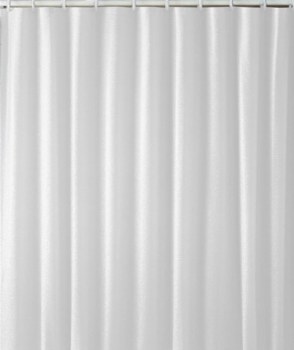 EUROSHOWERS CURTAIN WHITE DIAMOND 180X180 POLYBAG