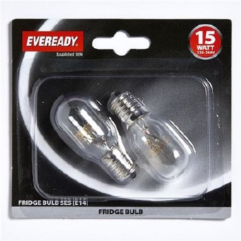 EVEREADY CLEAR FRIDGE LAMP SES 15W