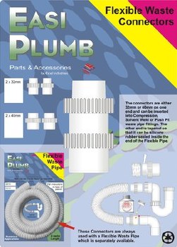 EASIPLUMB 32MM CONNECTOR FOR FLEXY WASTE