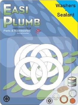 EASI PLUMB 5PIECE 1" PVC WASHER