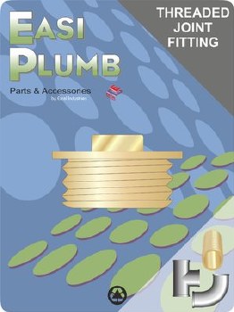 EASI PLUMB 3/4" BRASS BLANKING PLUG