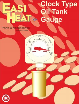 EASIPLUMB CLOCKTYPE OIL GAUGE