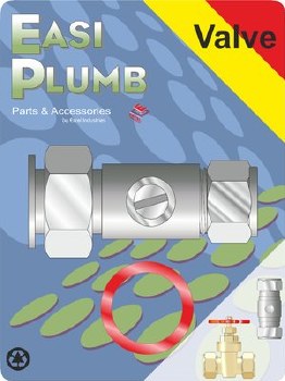 EASI PLUMB 1/2" CU X FI STRAIGHT PATTERN SERVICE VALVE