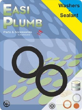 EASI PLUMB 2PIECE 3/4" SCREENED APPLIANCE HOSE WASHERS