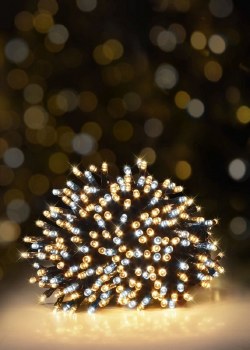 FESTIVE MAGIC 200 LED WARM AND COOL  WHITE CHRISTMAS LIGHTS
