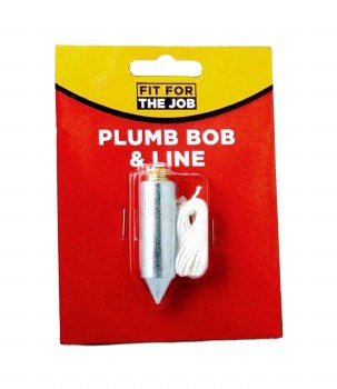 FIT FOR THE JOB PLUMB BOB AND LINE