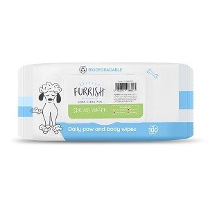 FURRISH DAILY BATH WIPES SPRING WATER - 100 PACK