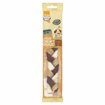 GOODBOY LARGE CHEWY BRAID DOG TREAT