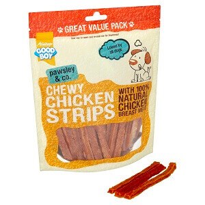 GOODBOY CHEWY CHICKEN STRIPS 100G