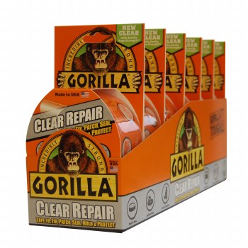 GORILLA CLEAR WATERPROOF REPAIR TAPE 8.2MTR