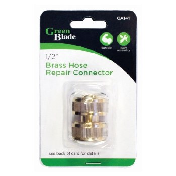 1/2" BRASS HOSE REPAIR CONNECTOR